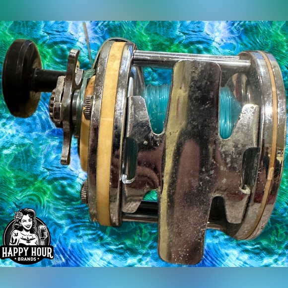 Nice Vintage Garcia Mitchell 622 Saltwater Fishing Reel Made In France - Picture 3 of 4